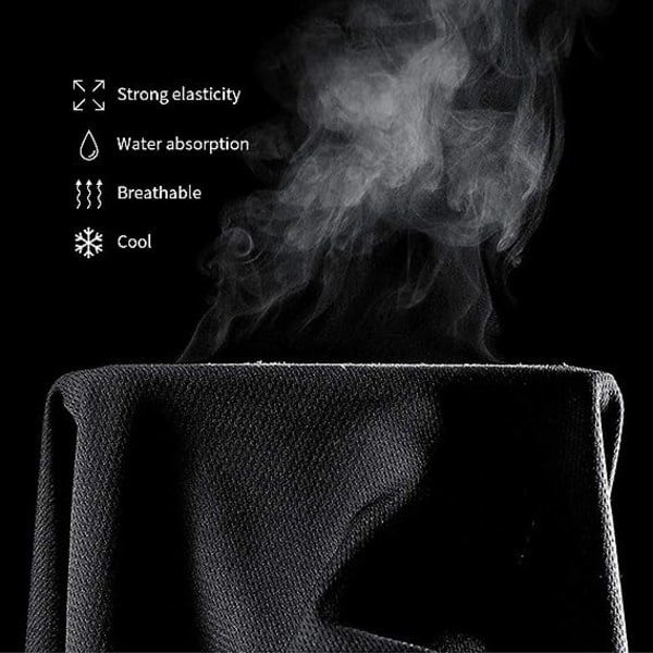 TG Unisex Elastisk Halsvärmare, Tubulär Halsdamask Snabbtorkande, Solskydd