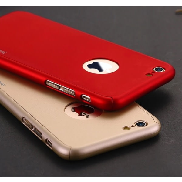 TG Praktisk Eksklusiv Skyddsfodral til iPhone 7 (DUBBELT SKYDD) Sølv