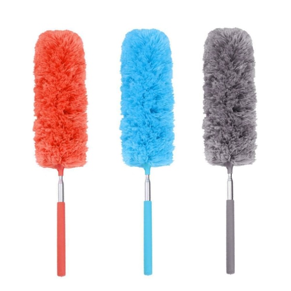 Feather Duster Teleskophandtag Microfiber för hemmet