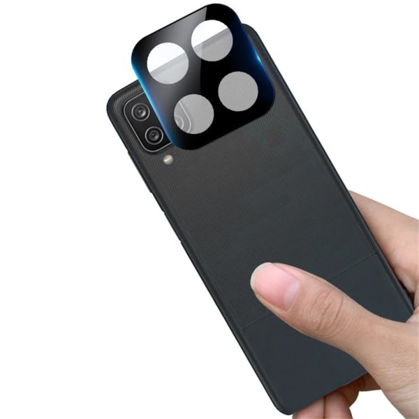 TG 3-PACK Galaxy A22 4G Skærmbeskyttelse + Kameralinsbeskyttelse 2.5D HD 0,3mm Transparent