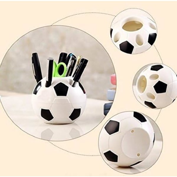 TG Multi-purpose fotbollspenna hållare sfärisk förvaringsrör fotboll