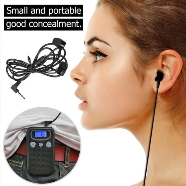 Ældre hörapparat Personlig ljudförstärkare Pocket Voice Enhancer