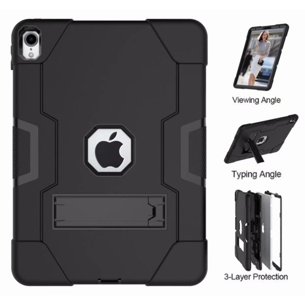 TG iPad Pro 11 tommer etui (sort), let, holdbart, s