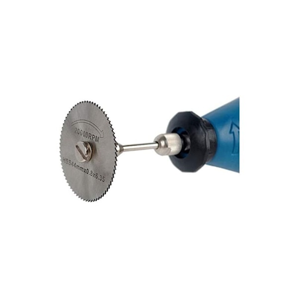 St HSS Sågblad Set med 1st 1/8\" Skaftförlängningsstång, Skärhjul Set för Rotationsverktyg