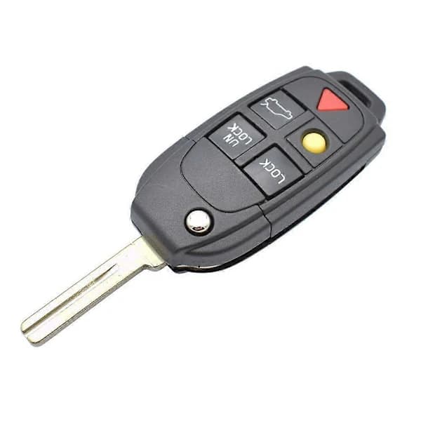 Volvo XC70 XC90 S60 S80 V70 Remote Flip Key Case Shell Replacement_yux
