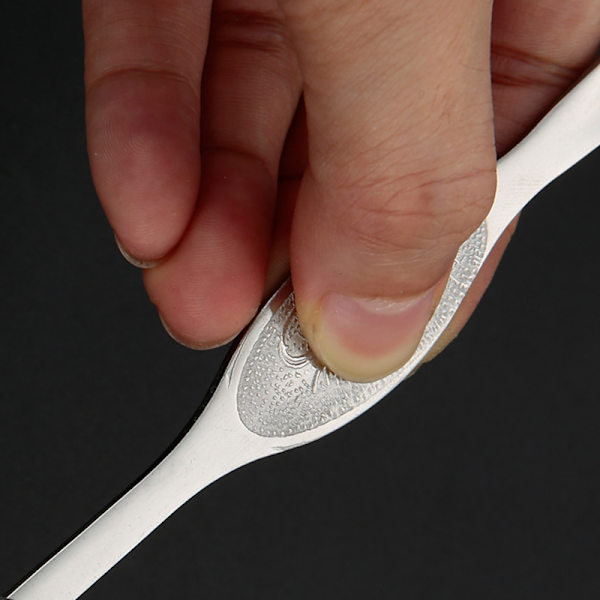 Krabbegaffel i Rustfrit Stål 4 stk Krabbe Spiseværktøj Krabbe Klo Krabbenål Husholdningsfisk og Skaldyr Skallet Hårig Krabbe Tilbehør A Small 15cm Silver