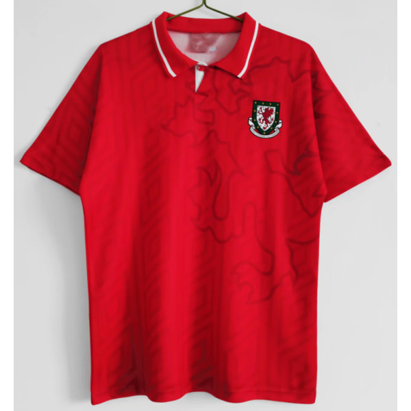 Wales Retro Jersey Tränings T-shirt M, Säsong 92-94 Hemma