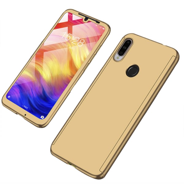 TG Stilrent Praktisk 360 Etui - Huawei P30 Lite Floveme Gull