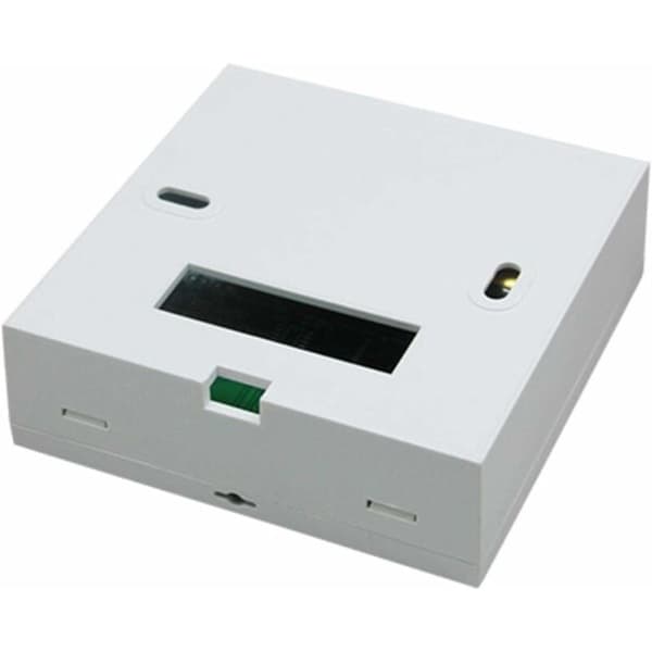 Digital varmetermostat, 2-leder tilkobling, med 6 arbeidsdags- og 2 helgeprogrammeringer