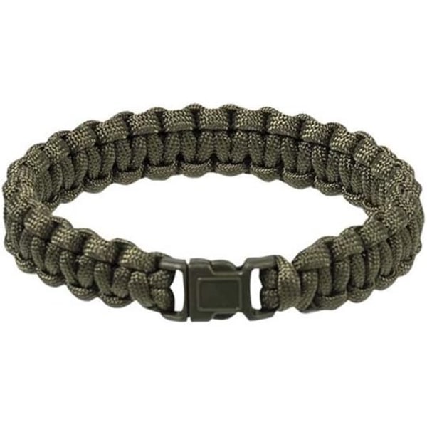 TG Paracord Armband Oliv