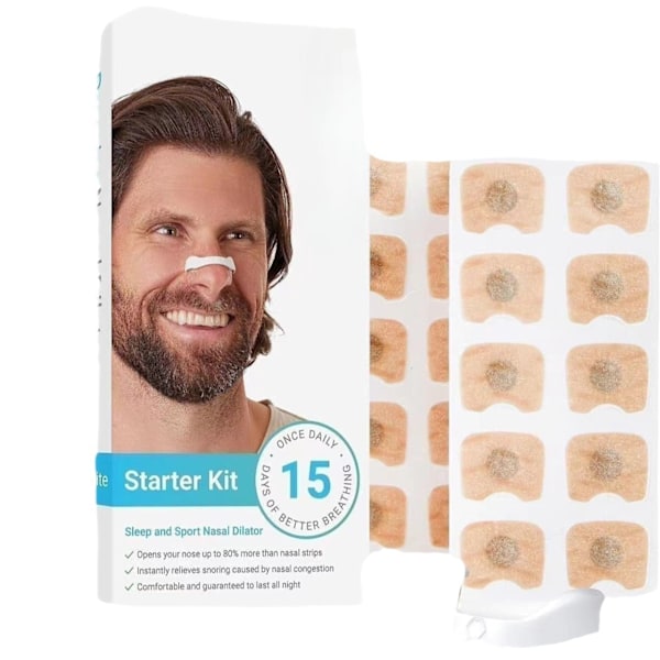 Kuumat nenänhengityksen laajentajat nenän tukkoisuuden harjoitus ilmanvaihto nenälaastari sieraimen sisäänmeno magneettinen nenäontelo nenänauha klipsi Nose stickers (30 pairs) Square
