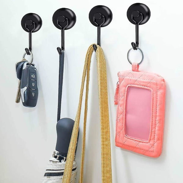Magneettiset Koukut Vahvat Magneettiset Jääkaapin Koukut Mustat Neodyymi Kääntyvät Magneetti Koukut Magneettiset Koukut Keittiön Työtasolle Pyyhkeille Pöydälle 6 kpl