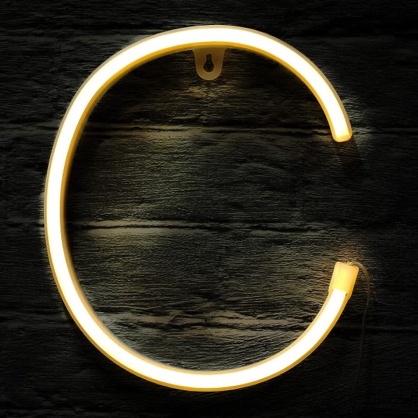 LED-Neonlys Alfanumerisk Symbol Neonlys