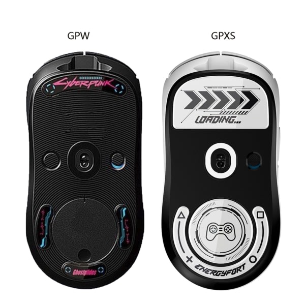 Gaming Glida Musfötter i Glas för Logitech GPRO X Superlight / G Pro Wireless Silkeslen rundade böjda kanter GPXS