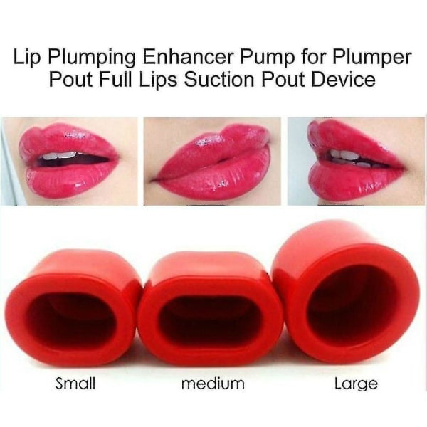 Leppforstørrende Forbedrer Pumpe For Fyldigere Pout Fulle Lepper Suging Pout Enhet
