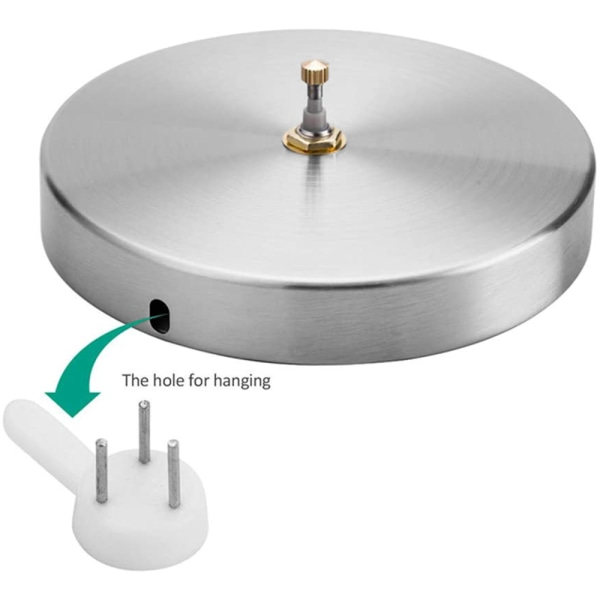 DIY Stora Klockvisare 3D Väggklocka för Kontor och Hemkonst Silver