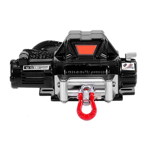 RC-bil Automatisk Vinsch RC-Vinsch Tråd RC-bil Dekor Simulerade Tillbehör för 1/10 Skala Redcat Axial SCX10 D90 RC Crawler Svart