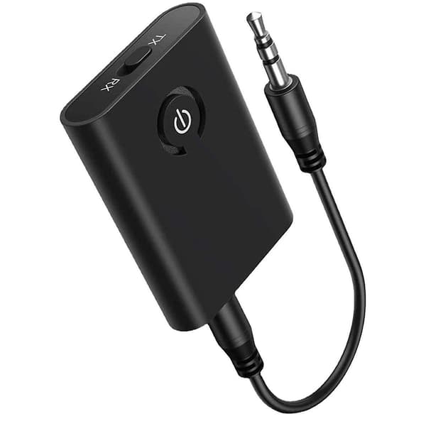 Bluetooth 5.3-adapter for fly fra fly til 2 trådløse hodetelefoner, 3,5 mm jack In-Flight Bluetooth-sender_yux