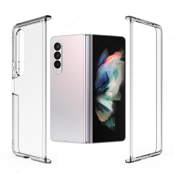 TG Samsung Galaxy Z Fold 4 - Tyylikäs Läpinäkyvä FLOVEME Suojakotelo