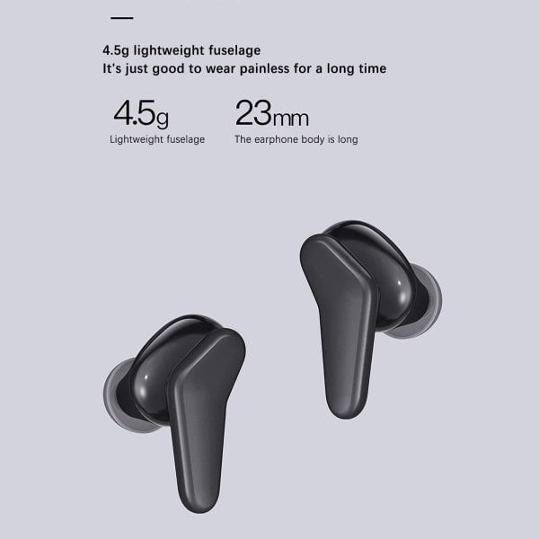 Mini trådløse Bluetooth-hodetelefoner med ladestasjon