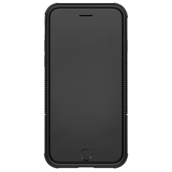 iPhone 7/8/SE (2020/2022) - Ultimativt Stødsikkert Cover med Støtte - Sort_max
