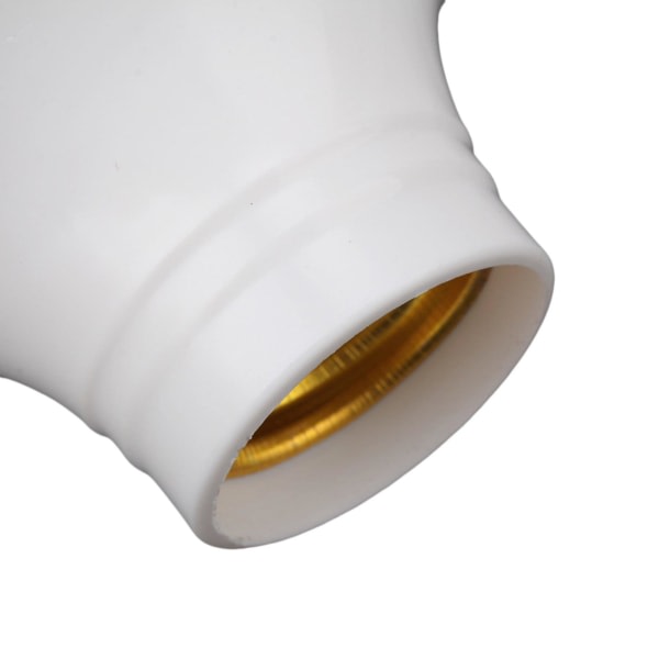 10 st E27 rund plastsockelhållare för E27 skrugglödlampor