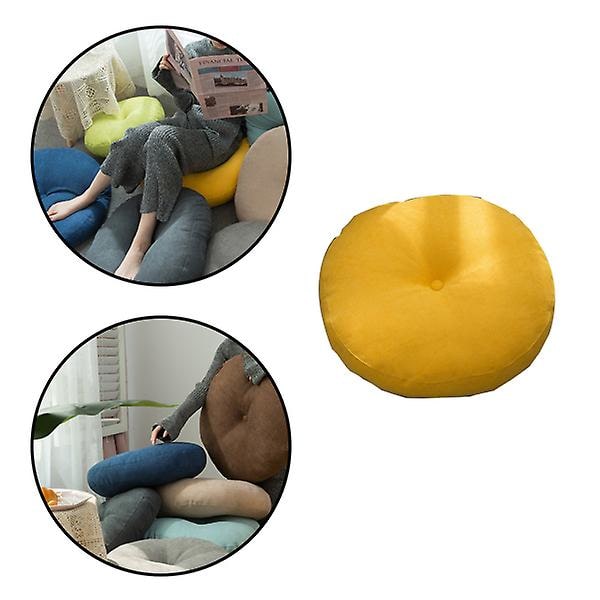 Kreativ pute nordisk stil stue gulv soverom meditasjon tykk futon pute i japansk stil (grønn)