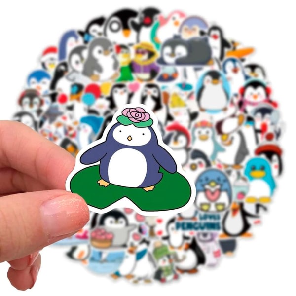 TG Megapack med Klistermærken - Pingviner multifarve
