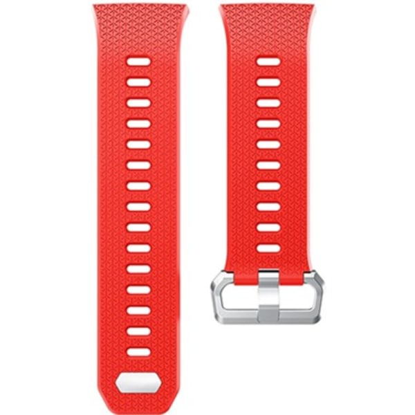 TG Silikonband kompatibel med Fitbit Ionic - Röd - S Red S