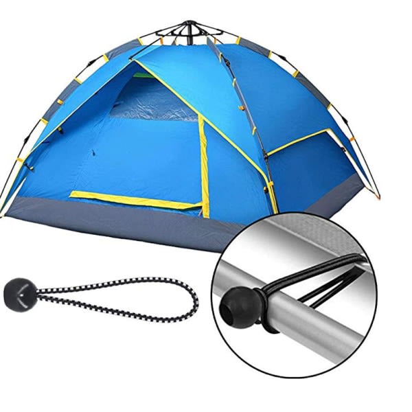 TG 20 stycken plasttältklämmor Multifunktionella tarpklämmor Nylon