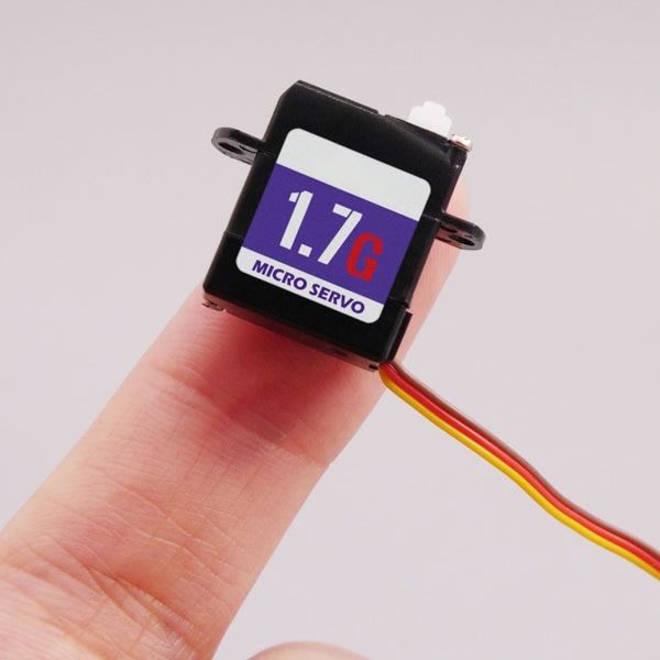 Rc Mini Micro 1,7g Servo C017CLS för 1/35 RC Bil Helikopter Flygplan Båt Inomhus 3D Flight JST Plug Tillbehör
