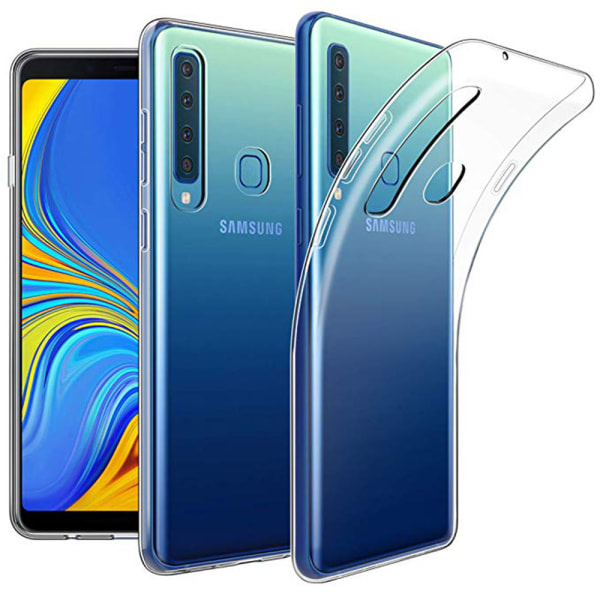 TG Samsung Galaxy A9 2018 - Stötdämpande Silikonskal Transparent/Genomskinlig