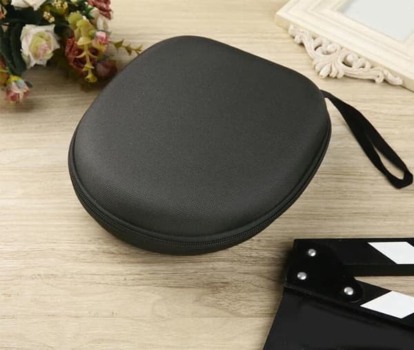 Universal Hard Shell Hovedtelefonetui Med Blødt For, Tilbehørslomme Til Over-Ear Bluetooth Gaming Hovedtelefoner, Rejse, Blå