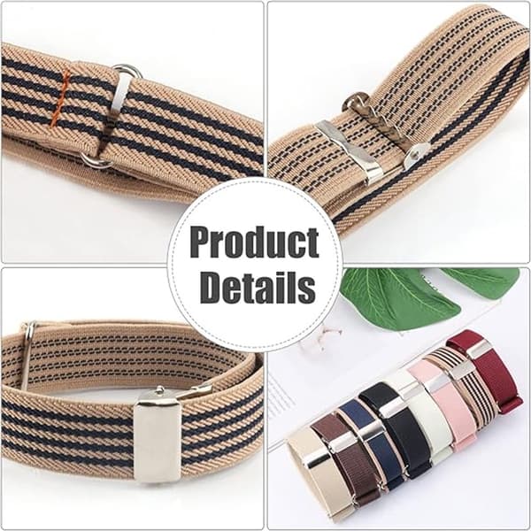 Ermholder - 8 par - Ermholder - Ermholdere kvinner og menn - Klassisk - Elastisk - Kvinner Menn - Ermholdere - Unisex elastiske armbånd