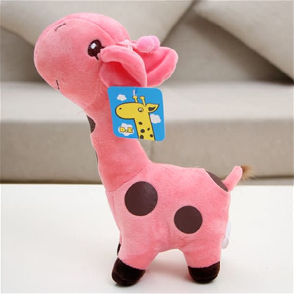 18cm Unisex Søt Gave Plysj Giraff Plysjleketøy Dyr Kjær Dukke Baby Barn Barn Glad Jul På Fødselsdagen Fargerik Gaveleketøy