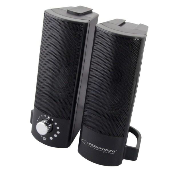 TG Esperanza - USB-stereokaiuttimet - Soundbar Musta