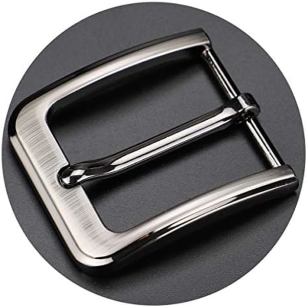 1,5 tuumaa (38-40 mm) Vyönsolki Yksittäinen Piikki Neliö Korvaava Solki Miehille Naisille Vyö Harmaa07 Harmaa07 Harmaa07