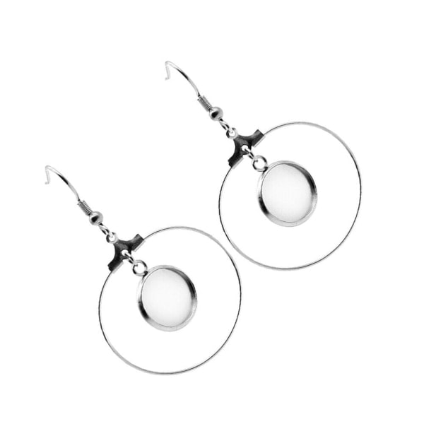 20 st DIY Smyckestillbehör Time Jewel Örhänge Basbricka Tom Bricka