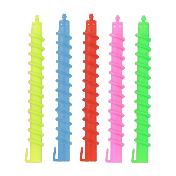 TG 26 stk Spiral Perm Stang Spiral Stang Frisør Frisør Hår Rulle Krølling Krølling Frisør Maker Styling Verktøy for Kvinner og Jenter Blandede Farger