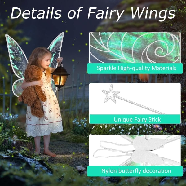 Vuxna Fjärilsvingar, Winx Fjärilsvingar Vuxna Kvinnors Fjärilsvingkostym