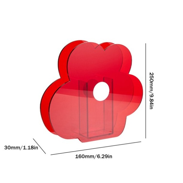 Vasdekoration Blomvaser f?r akrylvaser Blomsterkontorsrum Florist Akrylvas