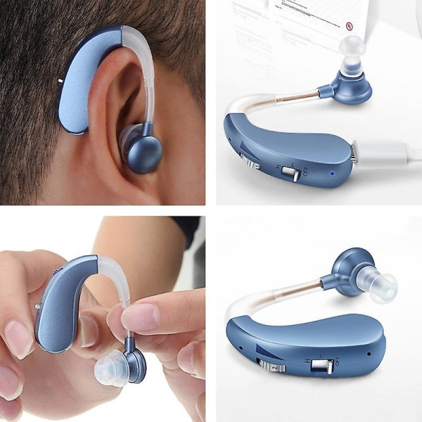 Hörapparat Bte Mini Trådlös Elektrisk Uppladdningsbar Hörapparat För Hörselskadade