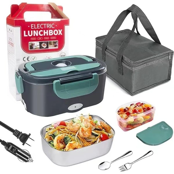 Barbie 3-in-1 sähköinen lounaslaatikko autoon/kuorma-autoon ja toimistoon, kannettava lämmitin 220v & 12v 24v 40w ruokalämmitin