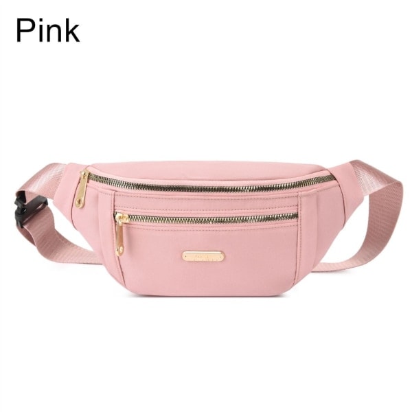 Vyölaukku Fanny Pack PINK vaaleanpunainen pink