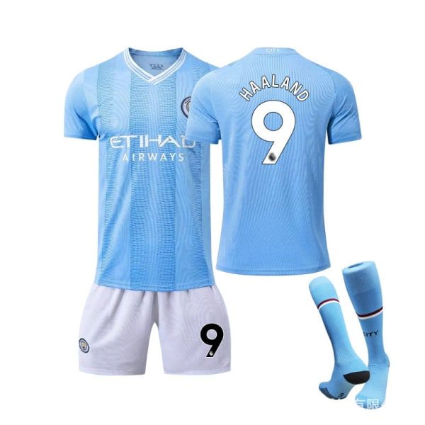 23-24 Manchester City Hjemme HAALAND #9 Træningstrøje 18