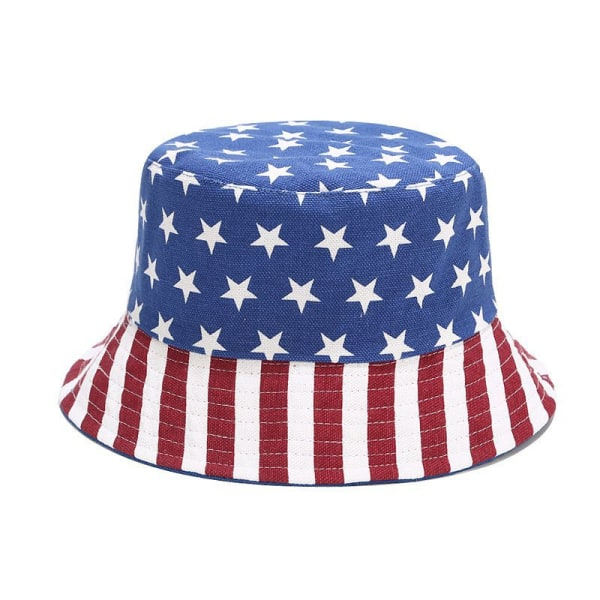 Söta Bucket Hat-ranta-fiskarehattar för kvinnor, vändbara dubbelsidiga