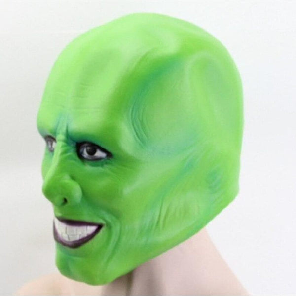 Förklädd nörd Jim Carrey Mask Halloween Mask Latex