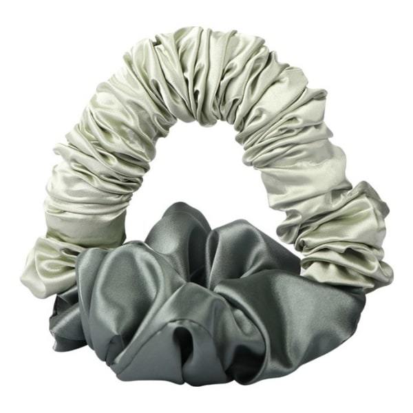 TG Mjuk värmefri lockande scrunchie Rullar grön
