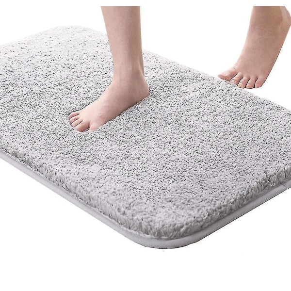 Badmatta Halkfria badmattor med vattenabsorberande mjuka mikrofibrer för badrumsdusch (40 X 60 Cm)
