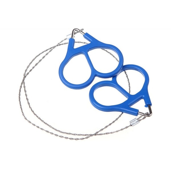 Sågtråd EDC Nödutrustning för Överlevnad Utomhus Plast Stålring Rullbar Resa Camping Vandring Jakt Klättring Survival Tool Kit